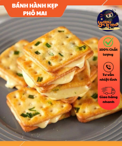 Bánh Hành Kẹp Kem Phô Mai