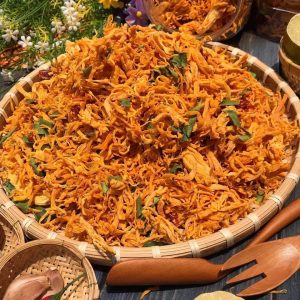 khô gà lá chanh ngon